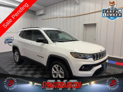 White 2024 Jeep Compass Latitude for sale in Bridgeport, NY