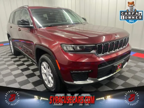 Red 2022 Jeep Grand Cherokee L Limited for sale in Bridgeport, NY