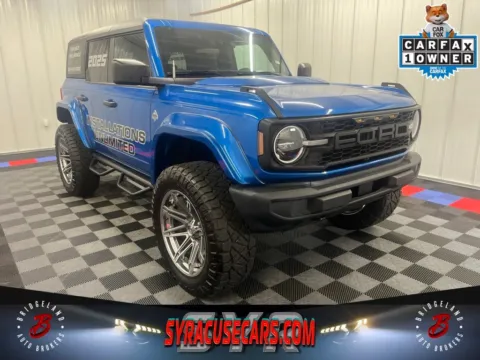 Blue 2025 Ford Bronco Big Bend for sale in Bridgeport, NY