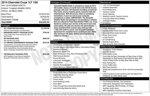 Photos of 2014 Chevrolet Cruze 1LT for sale in Bridgeport, NY at Bridgeland Auto Brokers