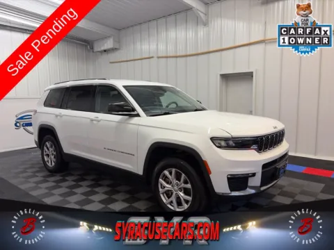 White 2022 Jeep Grand Cherokee L Limited for sale in Bridgeport, NY