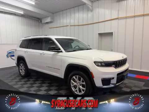 White 2022 Jeep Grand Cherokee L Limited for sale in Bridgeport, NY