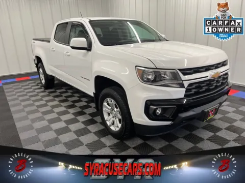 White 2022 Chevrolet Colorado LT for sale in Bridgeport, NY