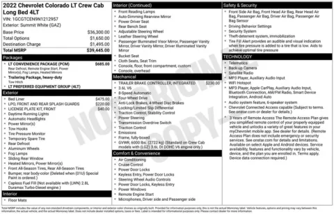 Photos of 2022 Chevrolet Colorado LT for sale in Bridgeport, NY at Bridgeland Auto Brokers