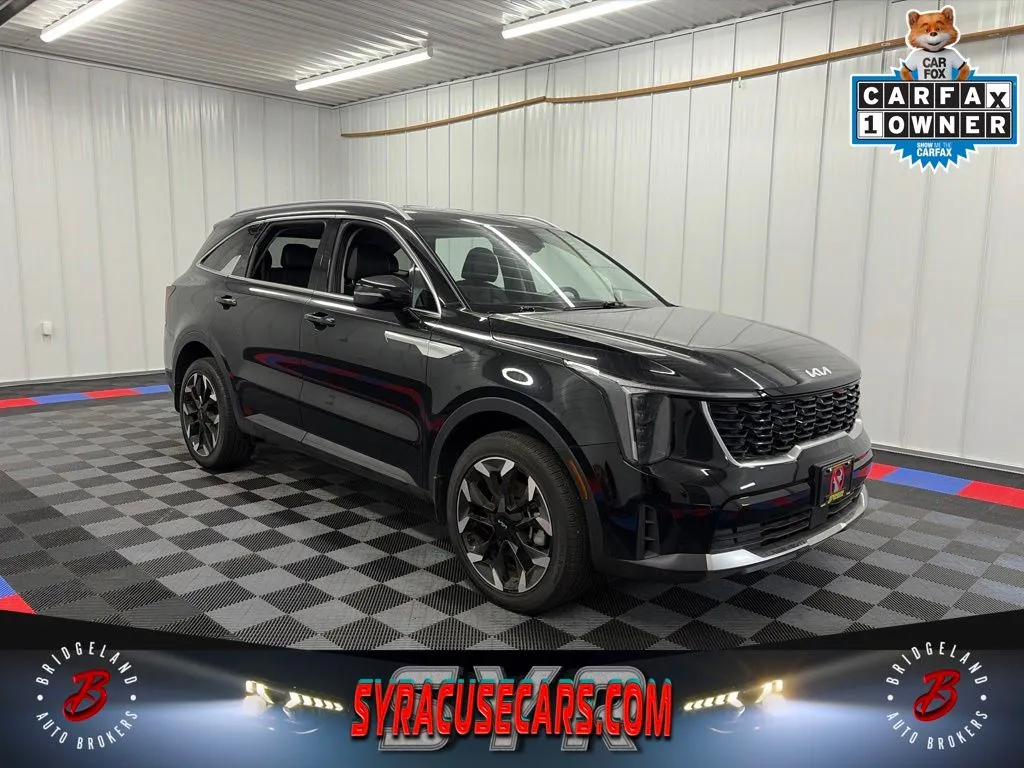 Black 2025 Kia Sorento X-Line EX for sale in Bridgeport, NY