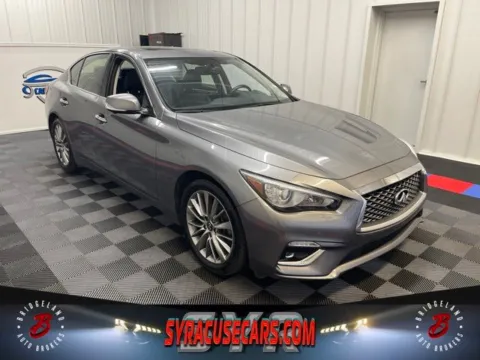 Gray 2023 INFINITI Q50 LUXE for sale in Bridgeport, NY