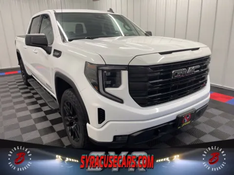 White 2024 GMC Sierra 1500 Elevation for sale in Bridgeport, NY
