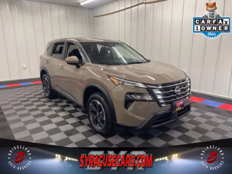 Beige 2025 Nissan Rogue SV for sale in Bridgeport, NY