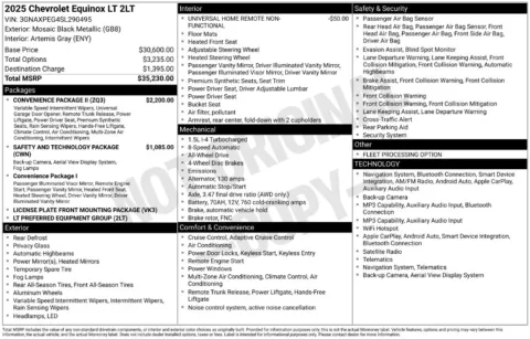 Photos of 2025 Chevrolet Equinox LT for sale in Bridgeport, NY at Bridgeland Auto Brokers