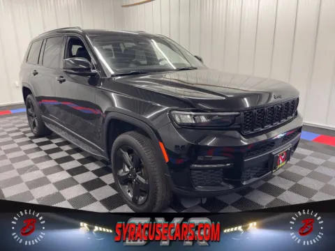 Black 2024 Jeep Grand Cherokee L Limited for sale in Bridgeport, NY