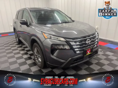Gray 2024 Nissan Rogue S for sale in Bridgeport, NY