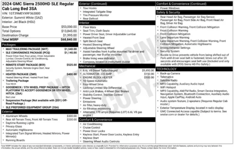 Photos of 2024 GMC Sierra 2500 HD SLE for sale in Bridgeport, NY at Bridgeland Auto Brokers