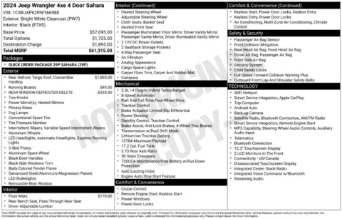 Photos of 2024 Jeep Wrangler Sahara 4xe for sale in Bridgeport, NY at Bridgeland Auto Brokers