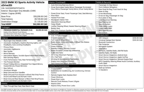 Photos of 2023 BMW X3 xDrive30i for sale in Bridgeport, NY at Bridgeland Auto Brokers