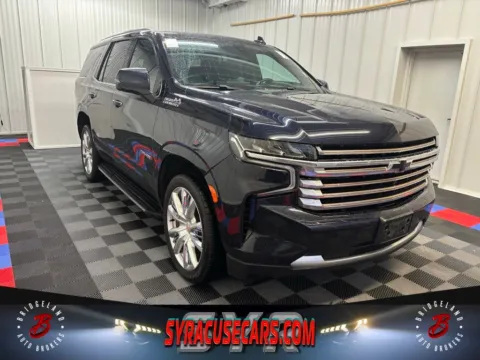 Blue 2021 Chevrolet Tahoe High Country for sale in Bridgeport, NY