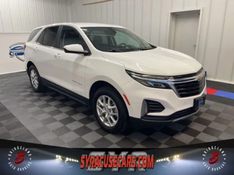 White 2023 Chevrolet Equinox LT for sale in Bridgeport, NY