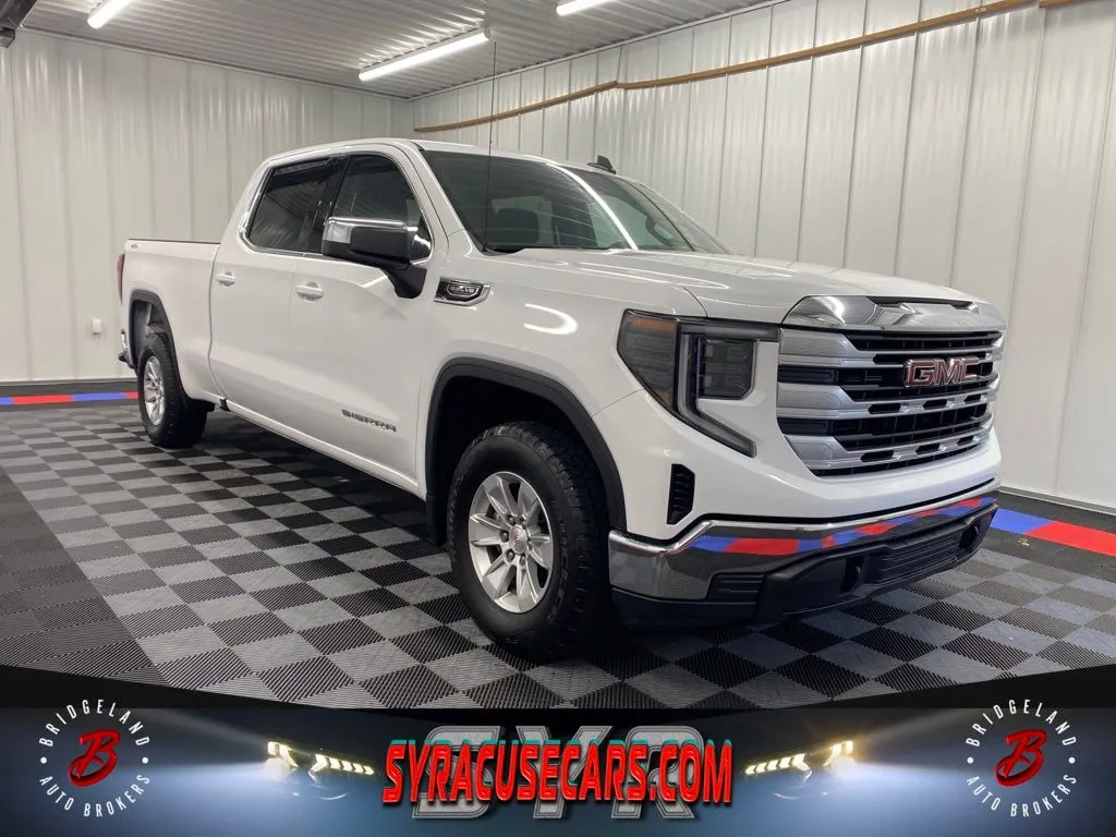 White 2024 GMC Sierra 1500 SLE for sale in Bridgeport, NY
