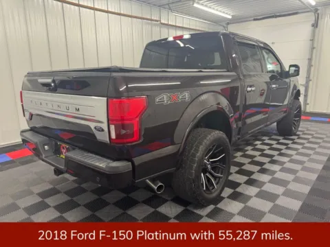 Another view of 2018 Ford F-150 Platinum for sale in Bridgeport, NY at Bridgeland Auto Brokers