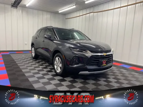 Gray 2022 Chevrolet Blazer LT for sale in Bridgeport, NY
