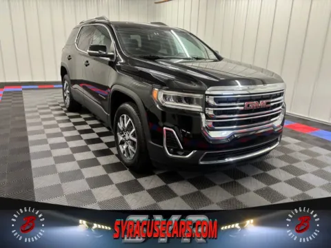Black 2023 GMC Acadia SLT for sale in Bridgeport, NY