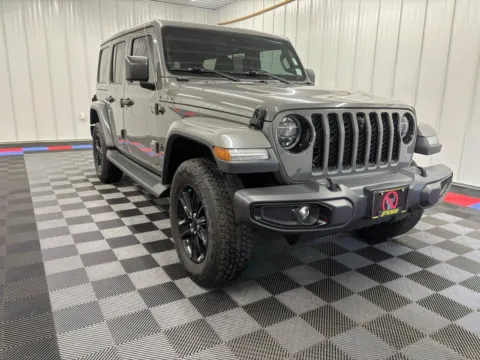 Photos of 2021 Jeep Wrangler Unlimited Sahara Altitude for sale in Bridgeport, NY at Bridgeland Auto Brokers