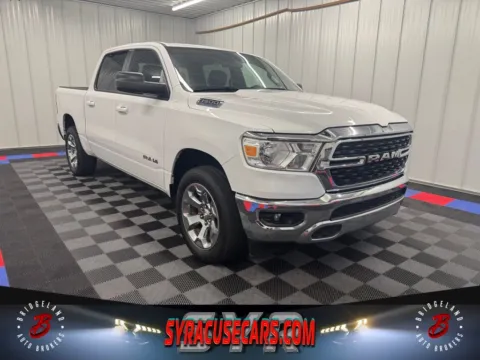 White 2022 Ram 1500 Big Horn/Lone Star for sale in Bridgeport, NY