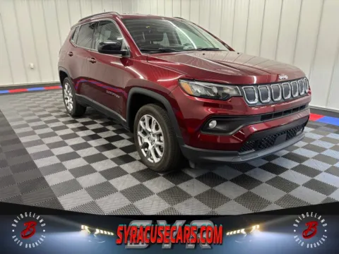 Red 2022 Jeep Compass Latitude Lux for sale in Bridgeport, NY