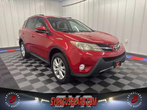 Red 2015 Toyota RAV4 Limited for sale in Bridgeport, NY