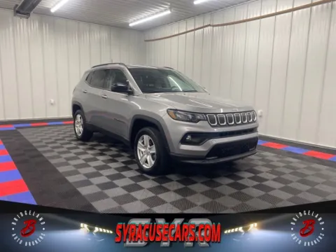 Silver 2022 Jeep Compass Latitude for sale in Bridgeport, NY