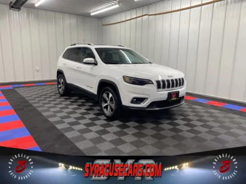 White 2021 Jeep Cherokee Limited for sale in Bridgeport, NY