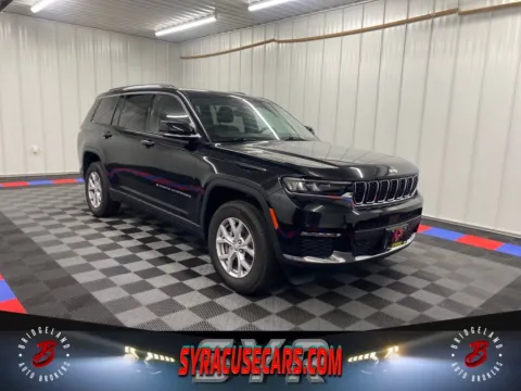 Black 2022 Jeep Grand Cherokee L Limited for sale in Bridgeport, NY