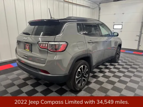 Another view of 2022 Jeep Compass Limited for sale in Bridgeport, NY at Bridgeland Auto Brokers