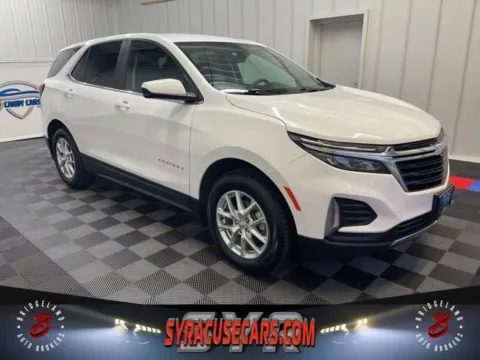 White 2023 Chevrolet Equinox LT for sale in Bridgeport, NY