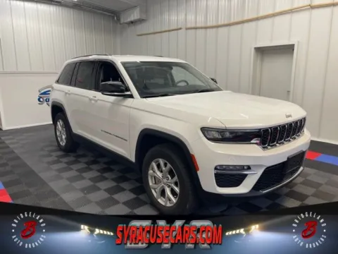 White 2023 Jeep Grand Cherokee Limited for sale in Bridgeport, NY