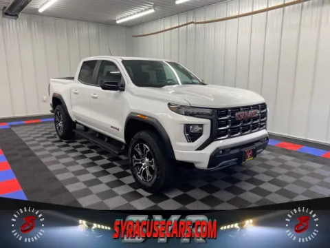 White 2024 GMC Canyon AT4 for sale in Bridgeport, NY