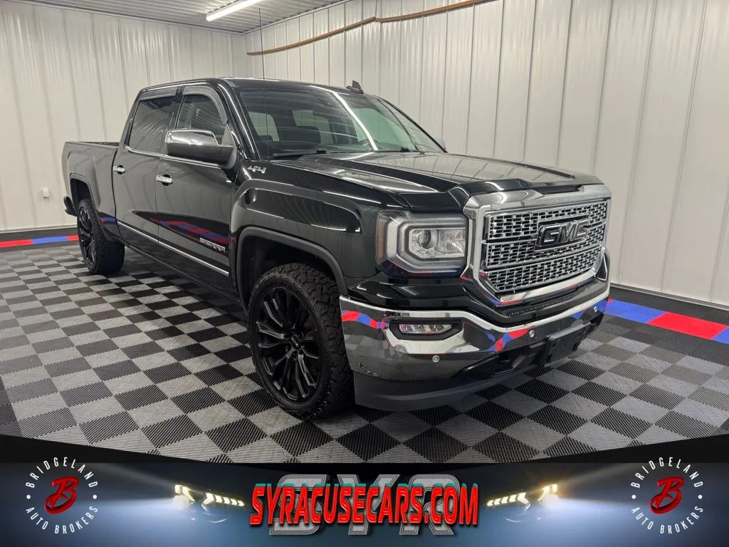 Black 2017 GMC Sierra 1500 SLT for sale in Bridgeport, NY
