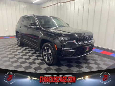 Black 2023 Jeep Grand Cherokee 4xe for sale in Bridgeport, NY