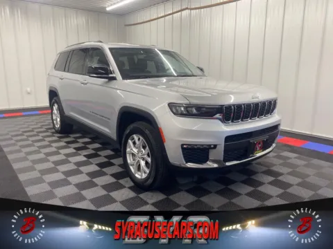 Silver 2023 Jeep Grand Cherokee L Limited for sale in Bridgeport, NY