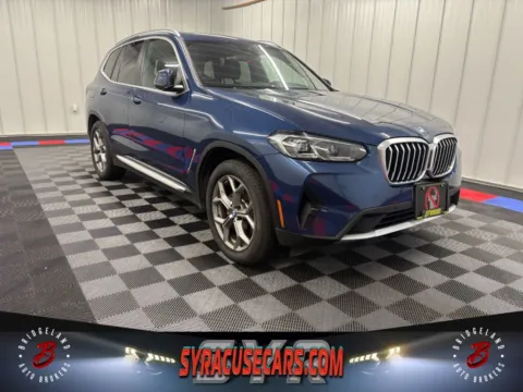 Blue 2024 BMW X3 xDrive30i for sale in Bridgeport, NY