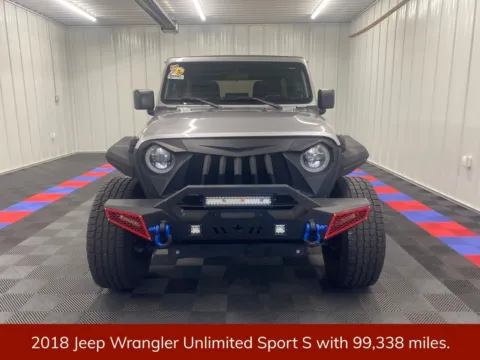 Another view of 2018 Jeep Wrangler Unlimited Sport S for sale in Bridgeport, NY at Bridgeland Auto Brokers