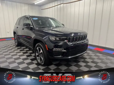 Blue 2022 Jeep Grand Cherokee 4xe for sale in Bridgeport, NY