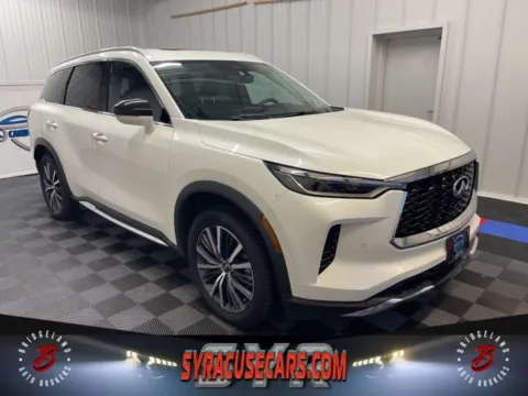 White 2022 INFINITI QX60 Sensory for sale in Bridgeport, NY