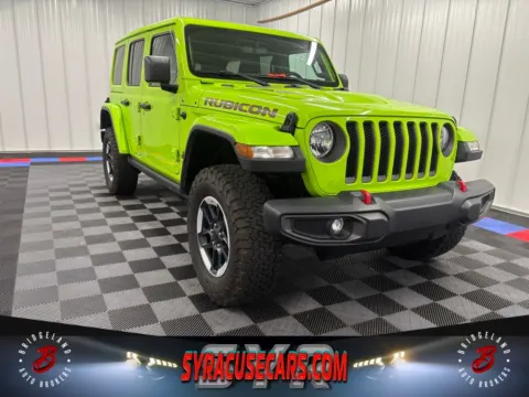 Green 2021 Jeep Wrangler Unlimited Rubicon for sale in Bridgeport, NY