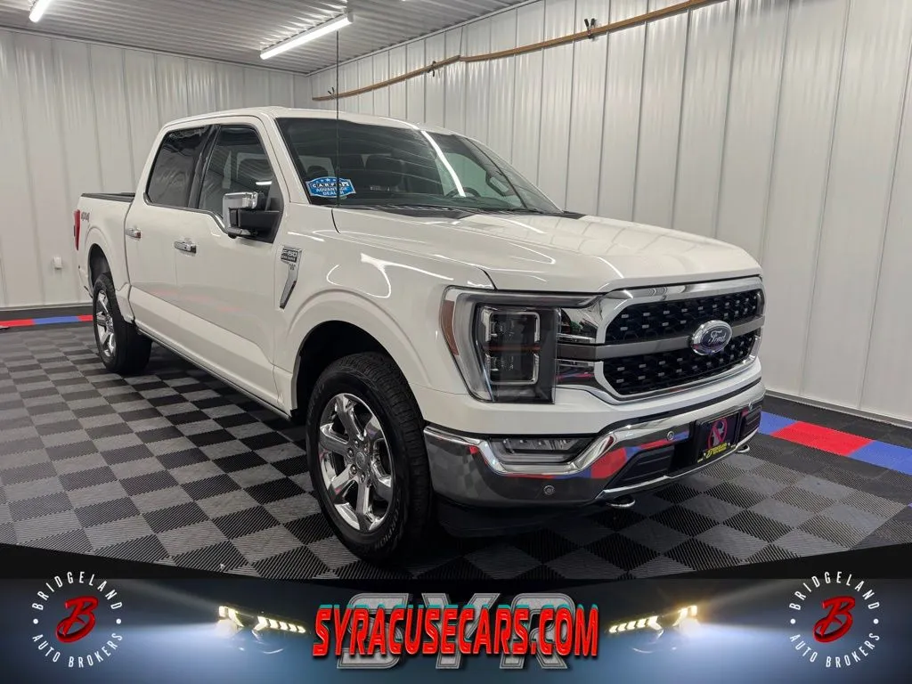 White 2022 Ford F-150 King Ranch for sale in Bridgeport, NY