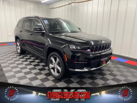 Black 2022 Jeep Grand Cherokee L Limited for sale in Bridgeport, NY
