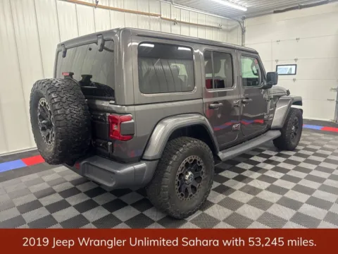 Another view of 2019 Jeep Wrangler Unlimited Sahara for sale in Bridgeport, NY at Bridgeland Auto Brokers