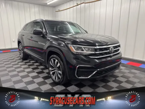 Black 2022 Volkswagen Atlas Cross Sport 3.6L V6 SEL Premium R-Line for sale in Bridgeport, NY
