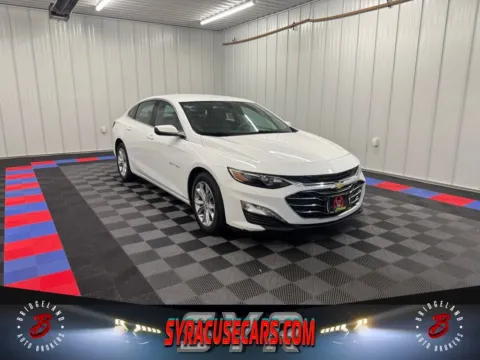 White 2022 Chevrolet Malibu LT for sale in Bridgeport, NY