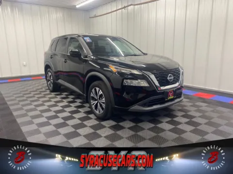 Black 2023 Nissan Rogue SV for sale in Bridgeport, NY