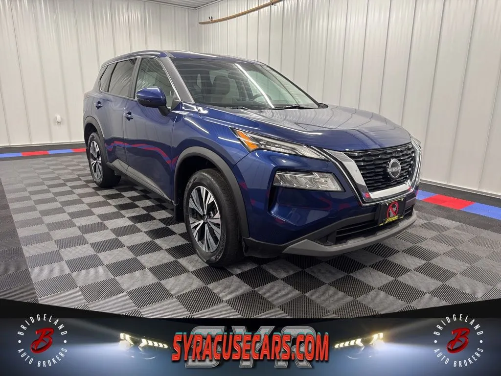 Blue 2023 Nissan Rogue SV for sale in Bridgeport, NY